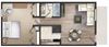 1 bed 1 bath
